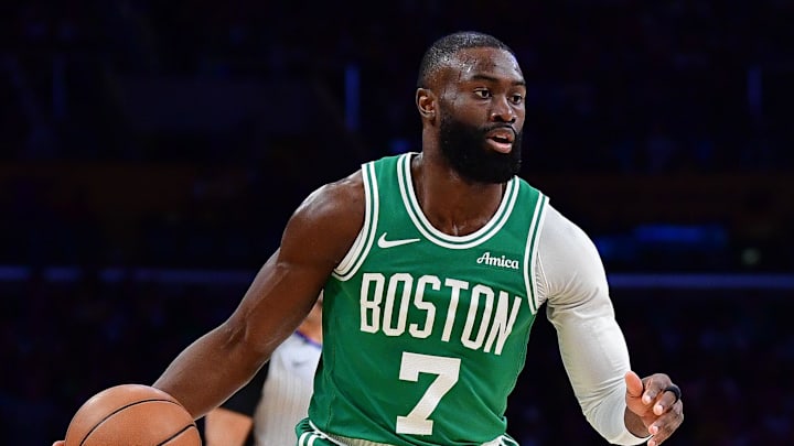 Boston Celtics guard Jaylen Brown.