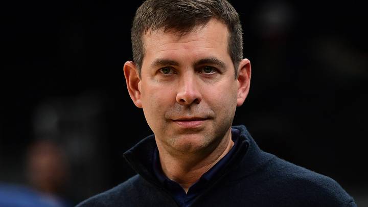 Nov 3, 2025; Boston, Massachusetts, USA; Boston Celtics director of basketball operations Brad Stevens seen prior to a game against the Utah Jazz at TD Garden. Mandatory Credit: Bob DeChiara-Imagn Images Nov 3, 2025; Boston, Massachusetts, USA; Boston Celtics director of basketball operations Brad Stevens seen prior to a game against the Utah Jazz at TD Garden. Mandatory Credit: Bob DeChiara-Imagn Images