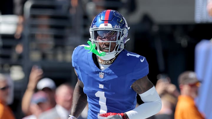 New York Giants wide receiver Malik Nabers.