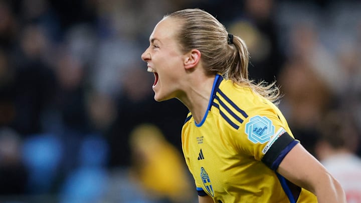 Magdalena Eriksson spricht über ihre Verletzung. Magdalena Eriksson spricht über ihre Verletzung.