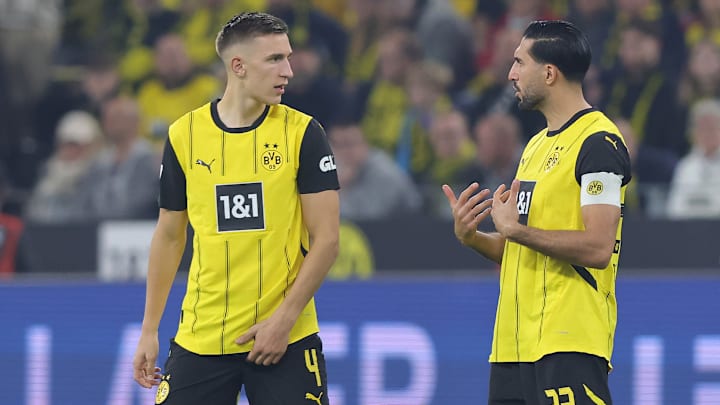 Nico Schlotterbeck und Emre Can im Disput (Archivbild)