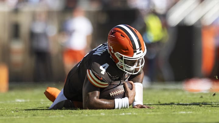 Deion Sanders spoke on Deshaun Watson after the Browns QB tore his Achilles