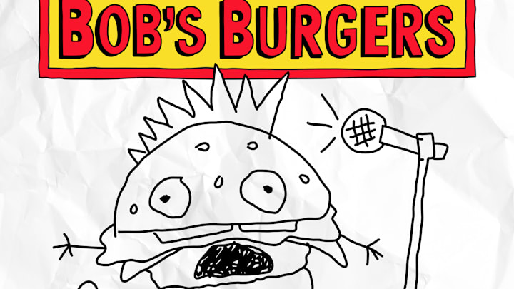 Open Mic Night at Bob's Burgers Album Art. 