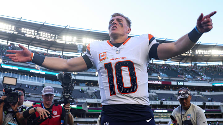 The Denver Broncos and quarterback Bo Nix are +2000 to win the Super Bowl.