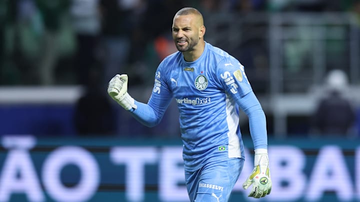 Weverton, do Palmeiras, é um dos alvos do Grêmio para 2026 Weverton, do Palmeiras, é um dos alvos do Grêmio para 2026