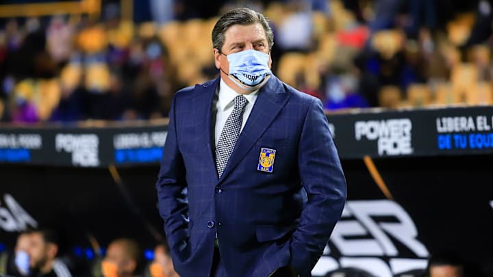 Miguel Herrera, entrenador de Tigres UANL Miguel Herrera, entrenador de Tigres UANL