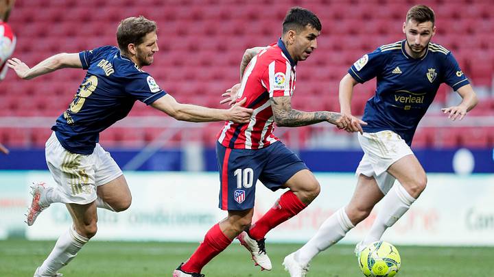 Atletico Madrid e Osasuna se enfrentam nesta rodada de LaLiga.