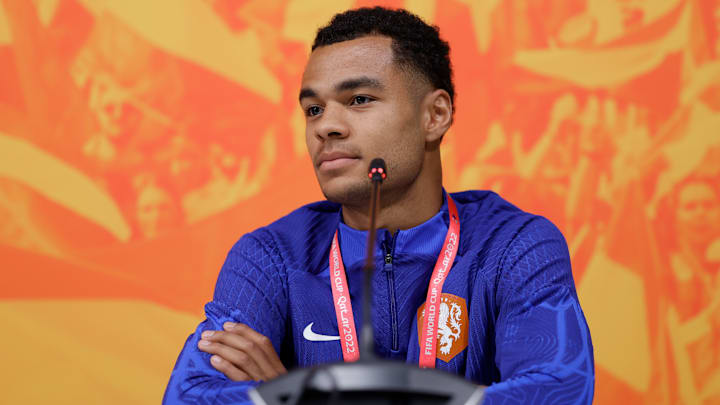 Gakpo has been speaking to the media Gakpo has been speaking to the media