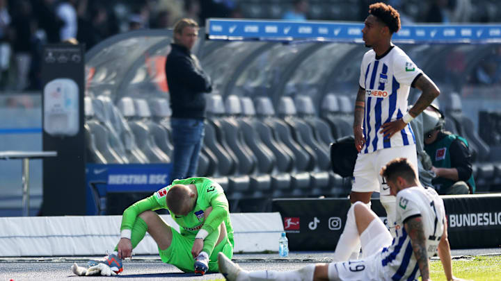 Die Hertha ist abgestiegen