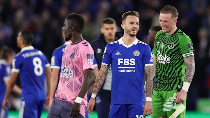 Leicester and Everton played out a 2-2 thriller on Monday night