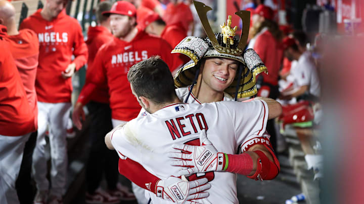 Texas Rangers v Los Angeles Angels