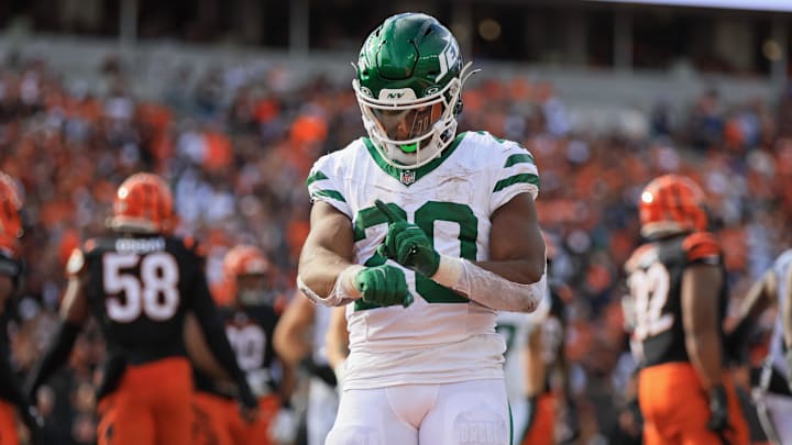 New York Jets running back Breece Hall