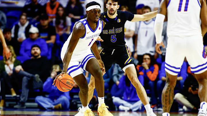 Boise State Broncos forward O'Mar Stanley.