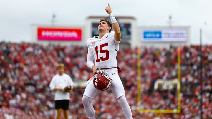 Ty Simpson, College Football Playoff Quarterfinal - Rose Bowl Presented by Prudential: Alabama v Indiana