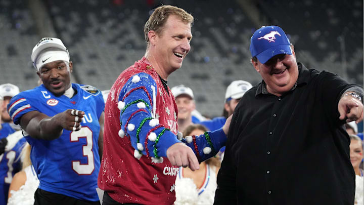 Rhett Lashlee was predicted to remain in the CFP hunt with the SMU Mustangs during the 2026 College Football season