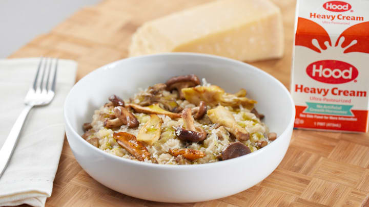 Chef Karen Akunowicz mushroom risotto recipe