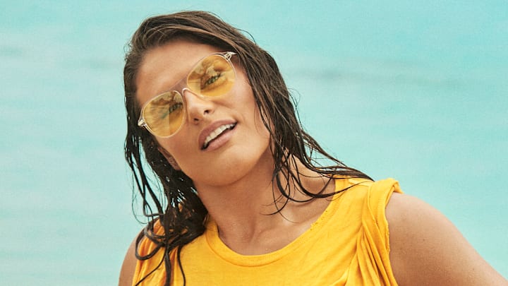 Ilona Maher was photographed by Ben Watts in Bermuda.