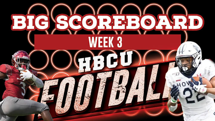 HBCU Football - Week 3 Scoreboard HBCU Football - Week 3 Scoreboard