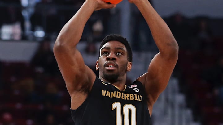 AK Okereke put Vanderbilt's matchup with Auburn away with a corner 3 in the final two minutes.