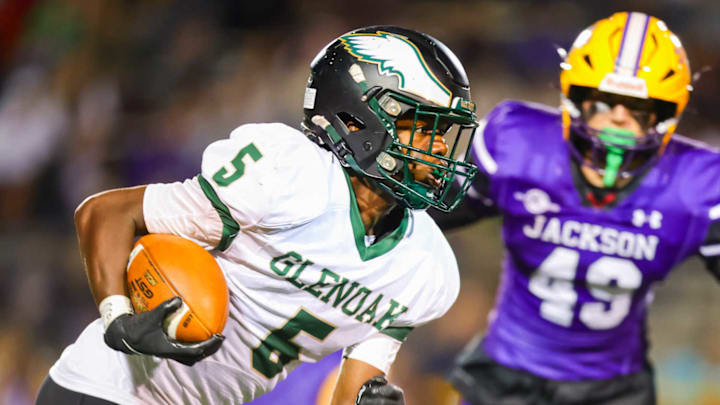 GlenOak Eagles in a game against Jackson on October 11, 2024