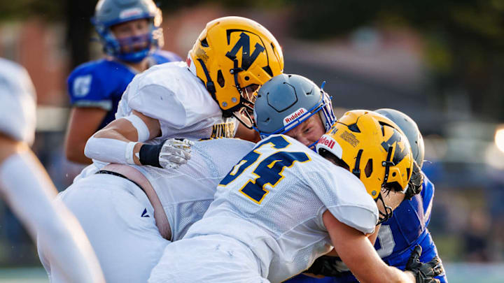 Negaunee took down Hancock on Friday night with a final score of 44-0. Negaunee took down Hancock on Friday night with a final score of 44-0.