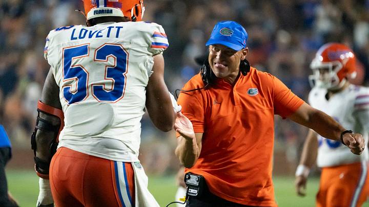Florida Gators head coach Jon Sumrall moved to 3-0 as the program's head coach with Saturday's win over Auburn.