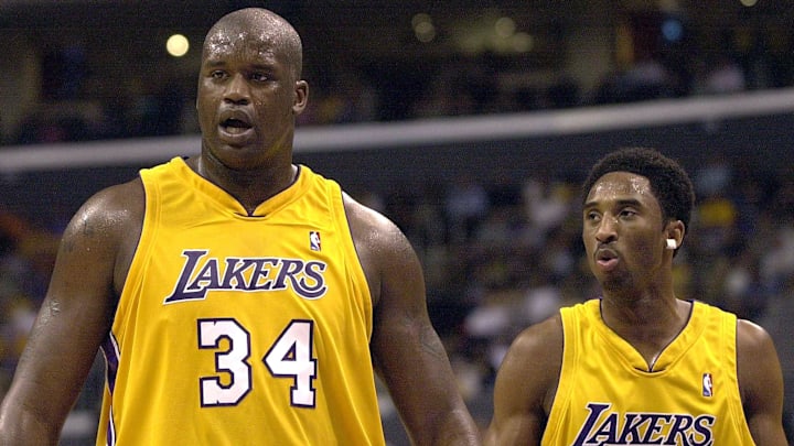 Shaquille O'Neal y Kobe Bryant hicieron historia juntos con los Lakers