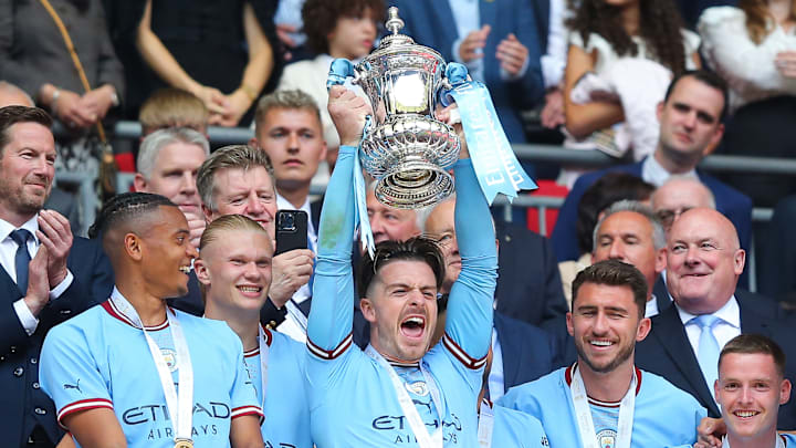 Man City are the current holders of the FA Cup Man City are the current holders of the FA Cup