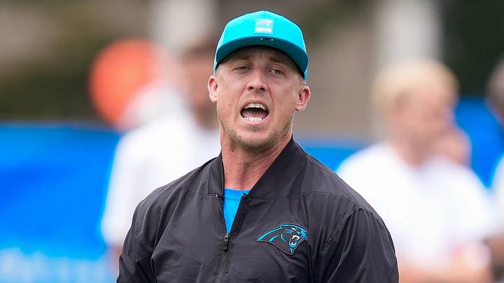 Offensive coordinator Brad Idzik during the first day of mini camp Offensive coordinator Brad Idzik during the first day of mini camp
