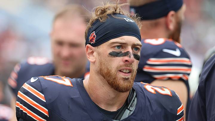 Chicago Bears wide receiver Kaden Davis (27) during the first half at Soldier Field. 