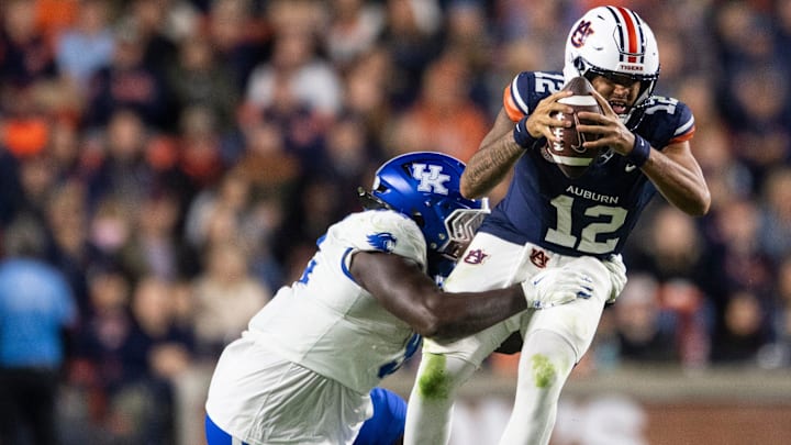 The Kentucky Wildcats held Auburn to three points.