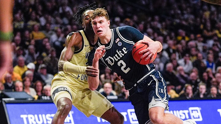Duke is a massive home favorite to Wake Forst in Monday's college basketball action.
