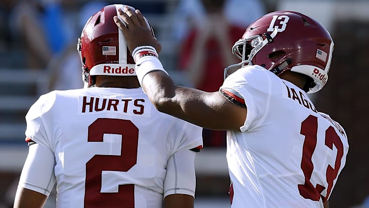 Jalen Hurts (L), Tua Tagovailoa (R), Philadelphia Eagles