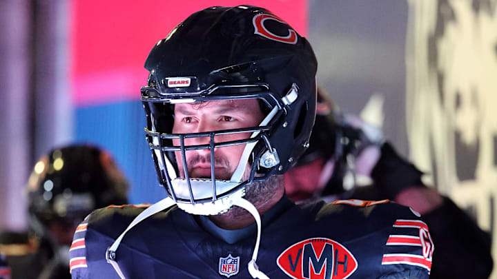 Chicago Bears center Drew Dalman Chicago Bears center Drew Dalman