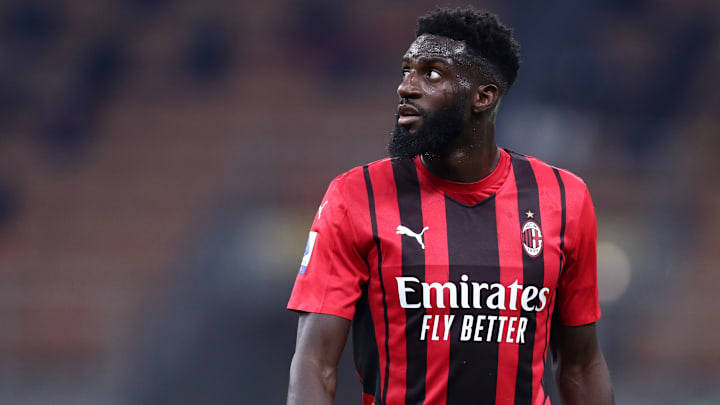 Tiémoué Bakayoko sous les couleurs de l'AC Milan.