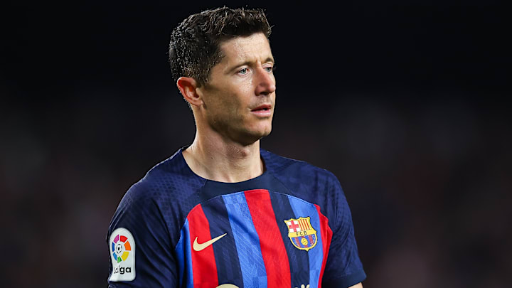 Robert Lewandowski, attaquant du FC Barcelone
