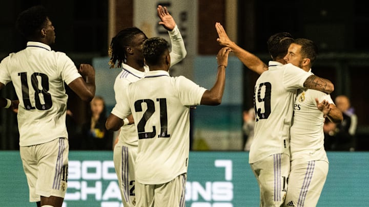 There's a number of new faces at Real Madrid