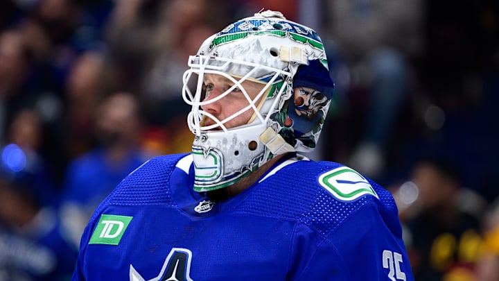 Nashville Predators v Vancouver Canucks - Game One