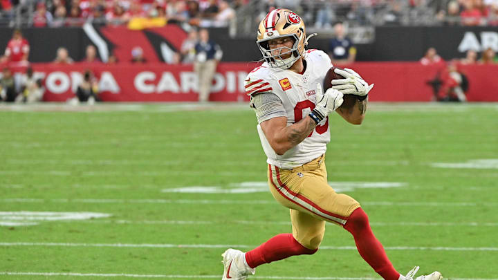 San Francisco 49ers tight end George Kittle is a great prop target in Week 12.