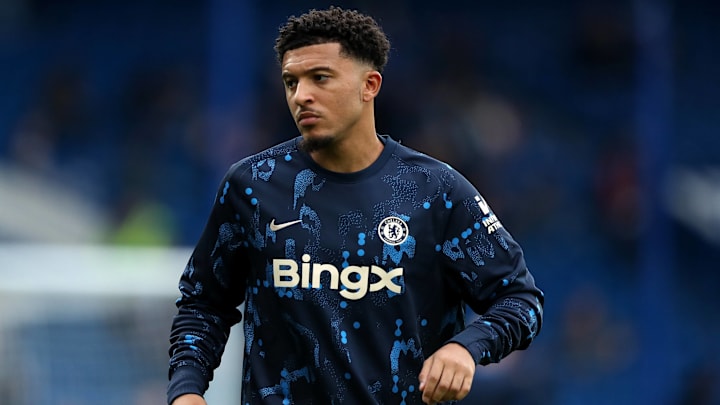 Jadon Sancho has failed to inspire at Chelsea this season