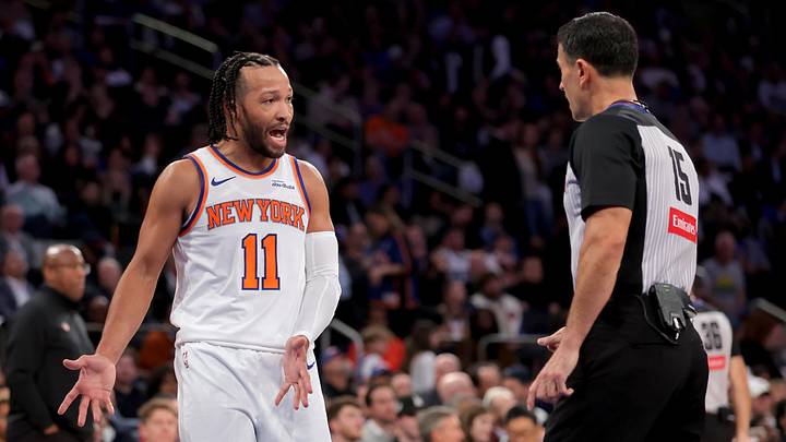 The Knicks showed they can win the title on Wednesday, as long as the refs don't get in the way.