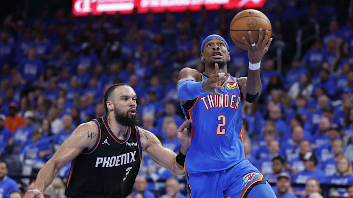 The Oklahoma City Thunder and guard Shai Gilgeous-Alexander are massive favorites in Game 2. 
