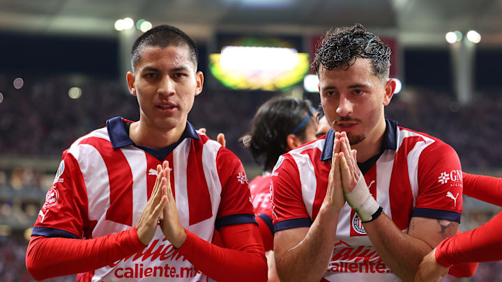 Jugadores de Chivas.