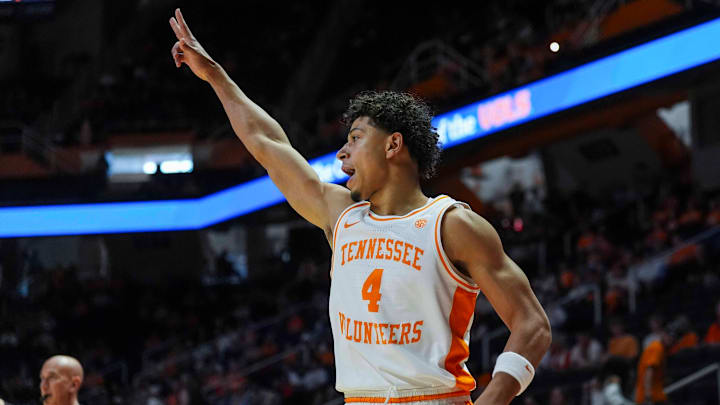 Tennessee guard Clarence Massamba (4)