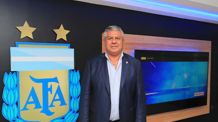 Claudio Tapia, presidente de AFA.