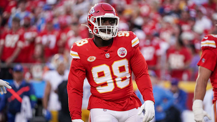 Tershawn Wharton had 21 tackles and two sacks for the Chiefs in the 2023-24 season