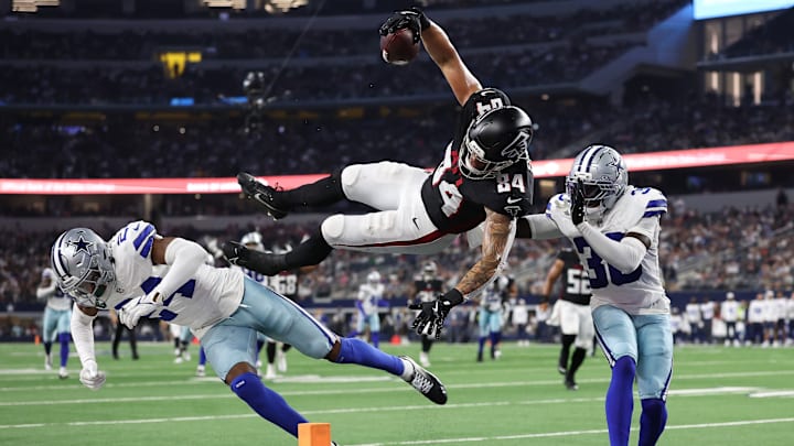 Feleipe Franks of the Atlanta Falcons