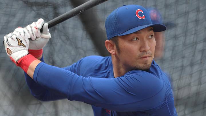 Chicago Cubs right fielder Seiya Suzuki Chicago Cubs right fielder Seiya Suzuki