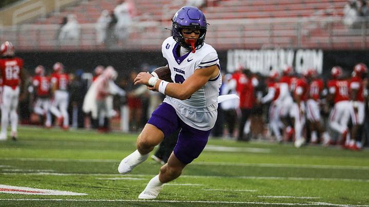 Tarleton State wide receiver Tanner Schmidt (3) Tarleton State wide receiver Tanner Schmidt (3)