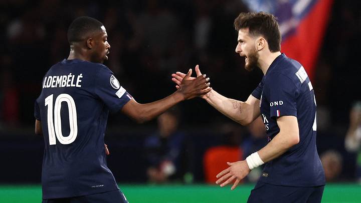 Ousmane Dembélé und Khvicha Kvaratskhelia sind die offensiven Schlüsselfiguren bei PSG Ousmane Dembélé und Khvicha Kvaratskhelia sind die offensiven Schlüsselfiguren bei PSG